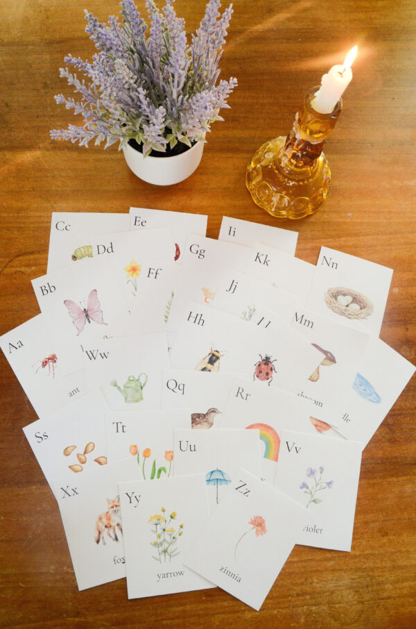 Spring Alphabet Cards