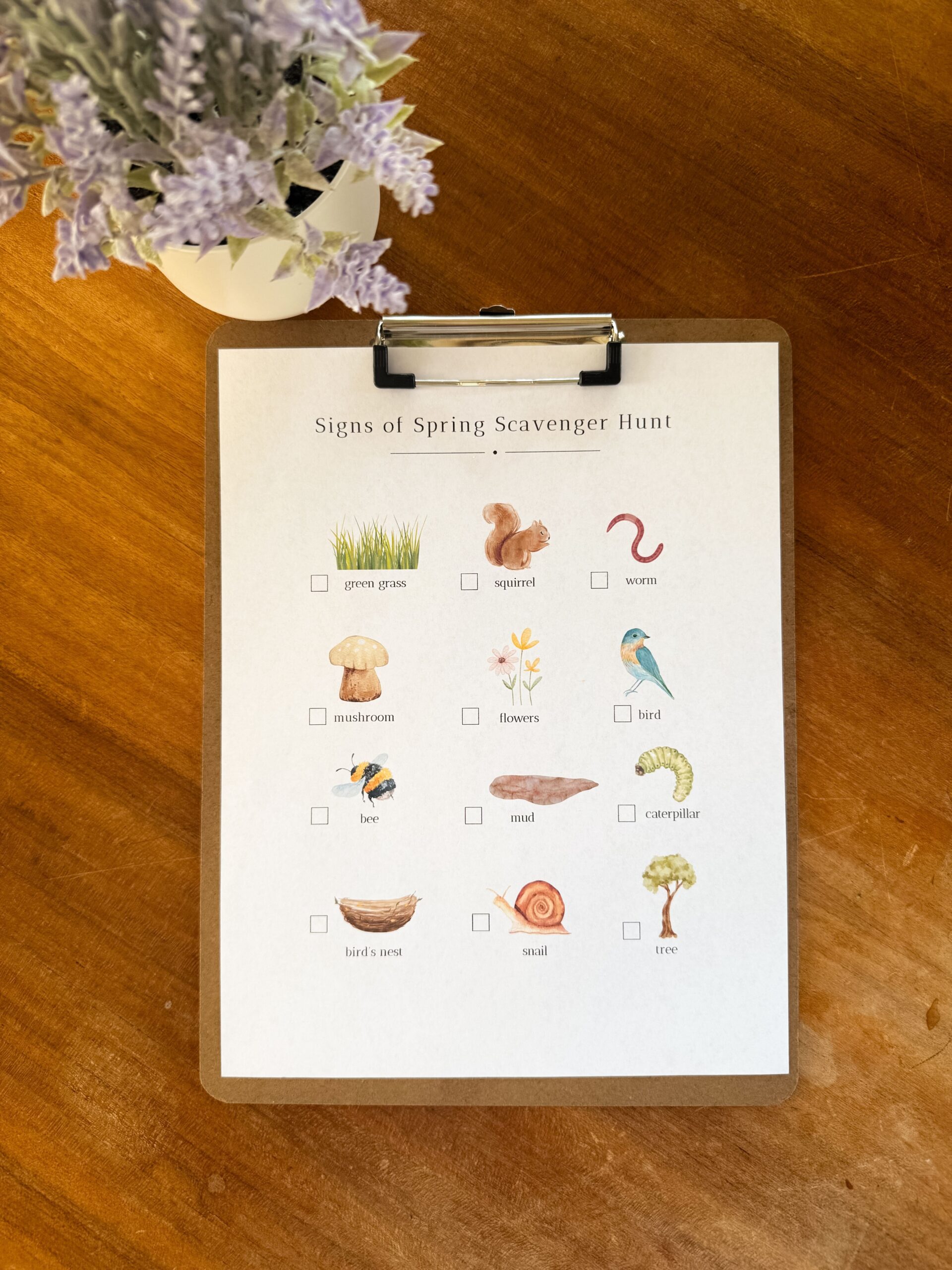 Spring Scavenger Hunt - Image 1